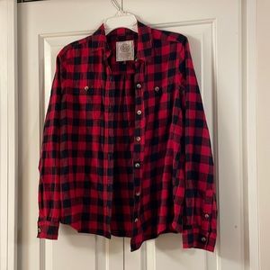 Long sleeve flannel